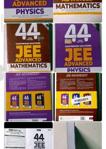 JEE Advanced Physics & Maths Books