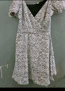 Floral Print Mini Dress pinteresty