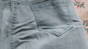Light Blue Flared Jeans