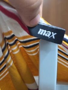 Max Striped Yellow T-Shirt