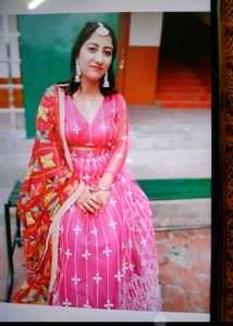 Gorgeous Pink Lehenga Choli Set