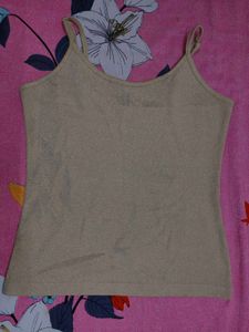 Sparkly Spaghetti Strap Tank Top