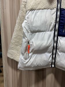 Nike Colorblock Sherpa Zipup Puffer Jacket