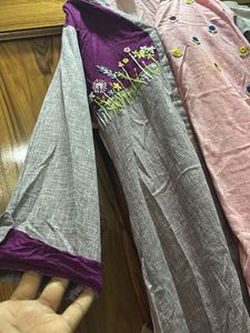 Unique Embroidered Long Kurta