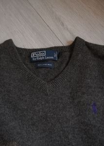 Ralph Lauren Grey Knit Sweater