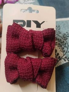 Chic Bow Hair Clips (Set of 2)