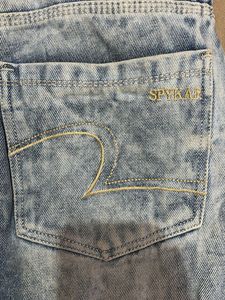 light acid wash skyper jeans blue