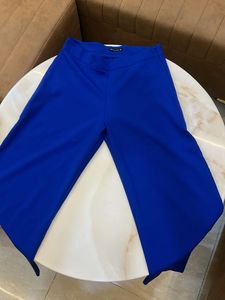 Blue Culottes Pants