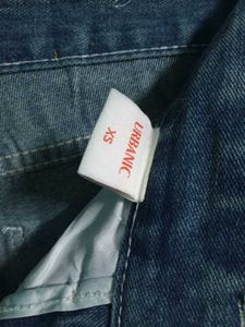 ( dasai sale) Trendy Ripped Blue Denim Jeans