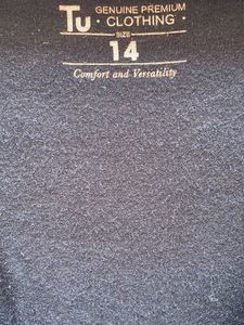 Navy Blue 3/4 Sleeve Top
