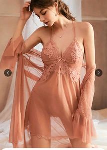 shoulder strap baby doll with brief Lingerie Set