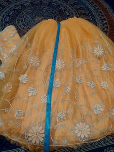 Orange Ghagra Choli
