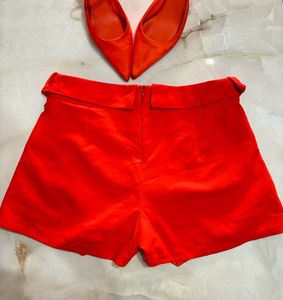 Skorts That Perfect For Summer 🧡🍊vibes