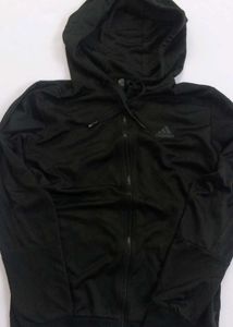 Adidas Black Full Zip Hoodie