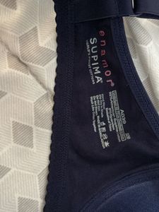Navy Blue Wirless Bra