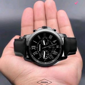 FOSSIL PREMIUM MENS BLACK BELT WATCH AT SALE
