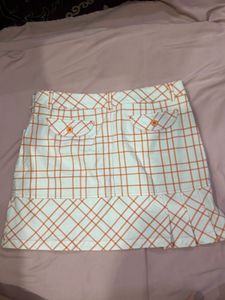 Coquette Checkered Mini Skirt