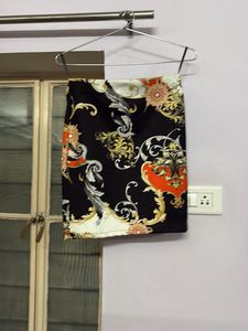Printed Mini Skirt