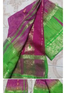 Blue Embellished Saree
