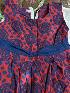Combo Of 4 Used Cotton Frocks