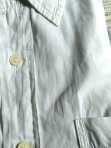 Classic White Button-Down Shirt