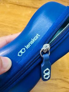 Lenskart Blue Hard Shell Glasses Case