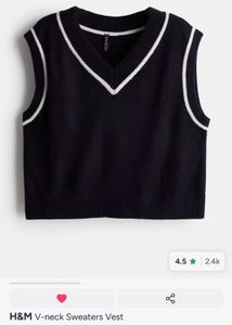 Classic V-Neck Sweater Vest
