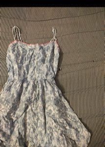 Coral Spaghetti Strap Mini Dress