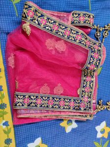 New Royal Blue Lehenga