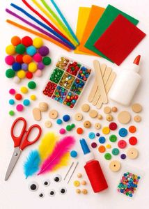Mystery box of new Craft Supplies Kit