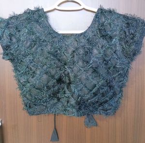 Party Wear Black Blouse