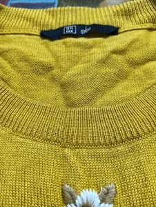 Yellow Sweat T Shirt