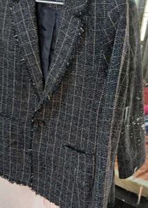 Checkered Blazer