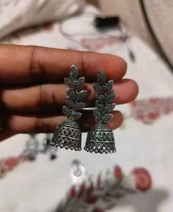 Boho Silver Earrings Set Of 4