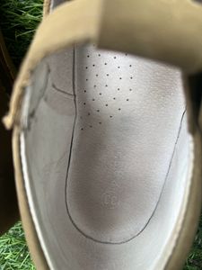 Imported Olive Green T-Strap Shoes From Paris