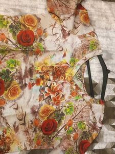 Floral Print Kurta