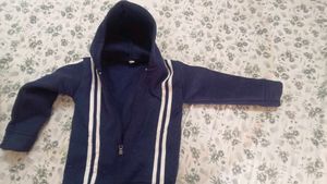 Blue Zipper Hoodie