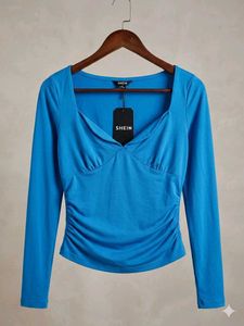 branded new Sweetheart Neck Top