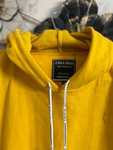 Yellow Zara Man Hoodie