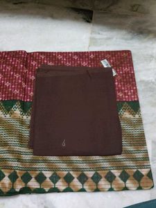 Elegant Green and Maroon Saree