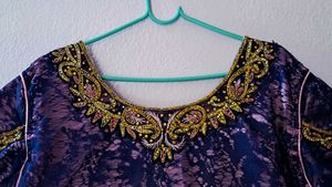 Blue &amp; Pink Party dress