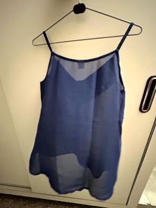 Chic Navy Blue Camisole Top