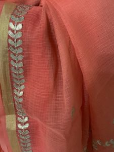 Gotta Patti Saree With Blouse
