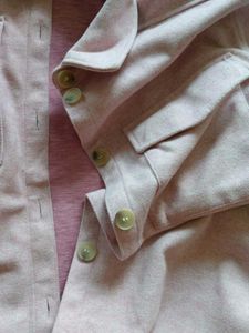 Pink Shirt Jacket