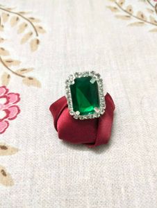 Set of 6 Colorful Gemstone Rings