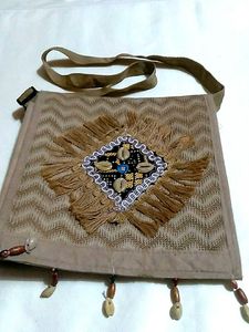 New Jute  Shoulder Bag
