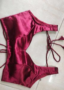 Full Backless Blouse Padded