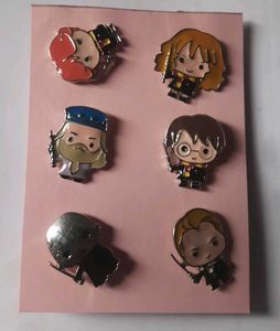 Harry Potter Inspired mini Enamel Pin Set