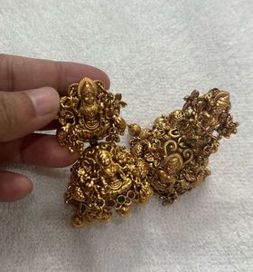 🧚‍♀️Anti Tarnish Nakshi Temple Earring Set