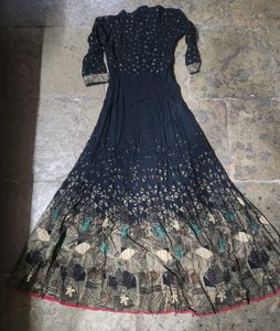 Black Designer Partywear Gown